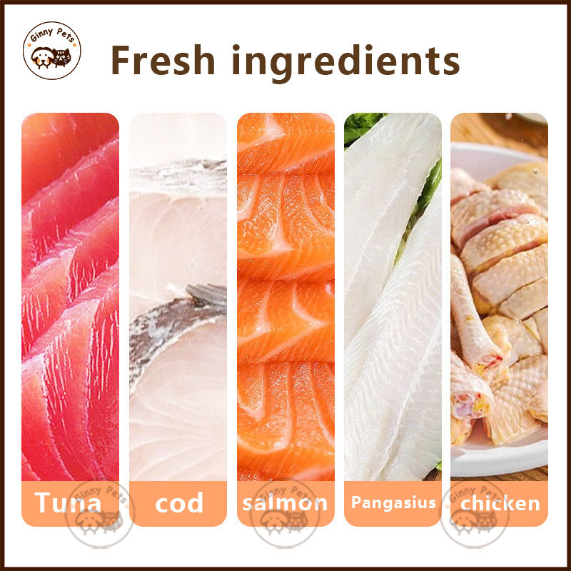 

Andrianbijaksana 50Pcs Cemilan Kucing Cat Strips Hewan Peliharaan Treats Creamy Kucing Treats