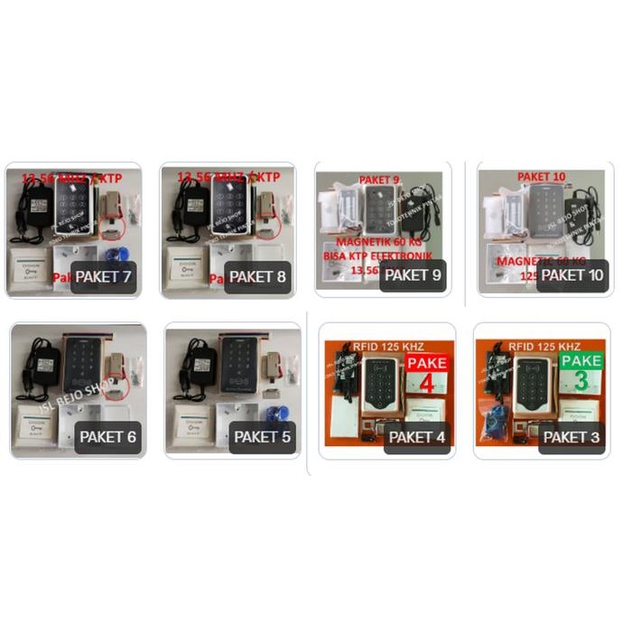 RFID SET DOOR LOCK PAKET PALING MURAH