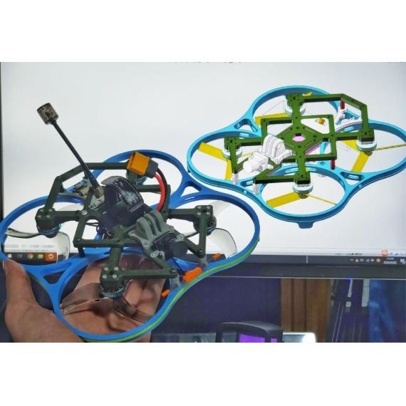 Frame 3,5 inch FPV Drone.