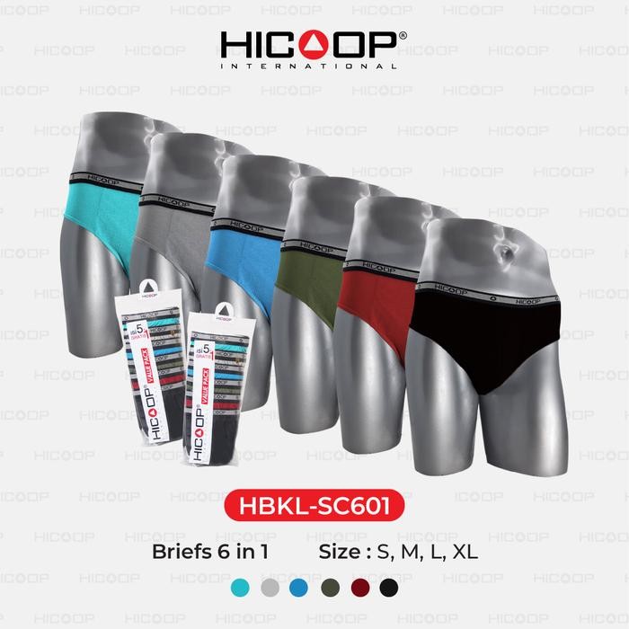 Celana dalam pria dewasa Hicoop men HBKL-SC601