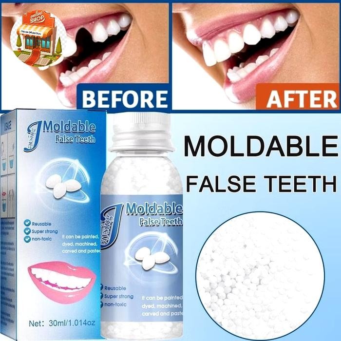 gigi palsu temptooth original Penambal gigi berlubang Gigi palsu asli dokter permanen Tambalan gigi