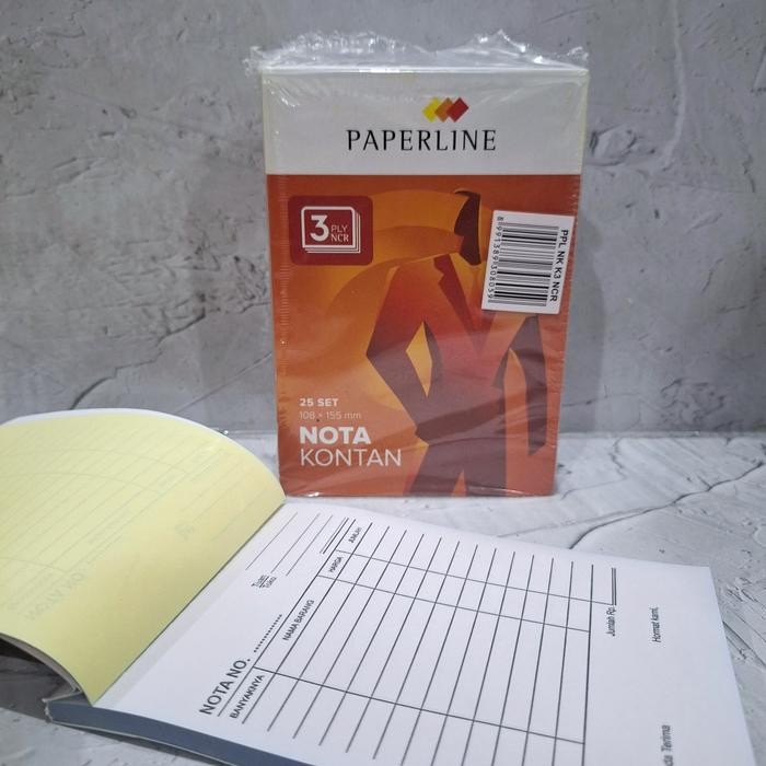 

( 10 Pcs ) Nota Ncr Paperline K3 #Gratisongkir