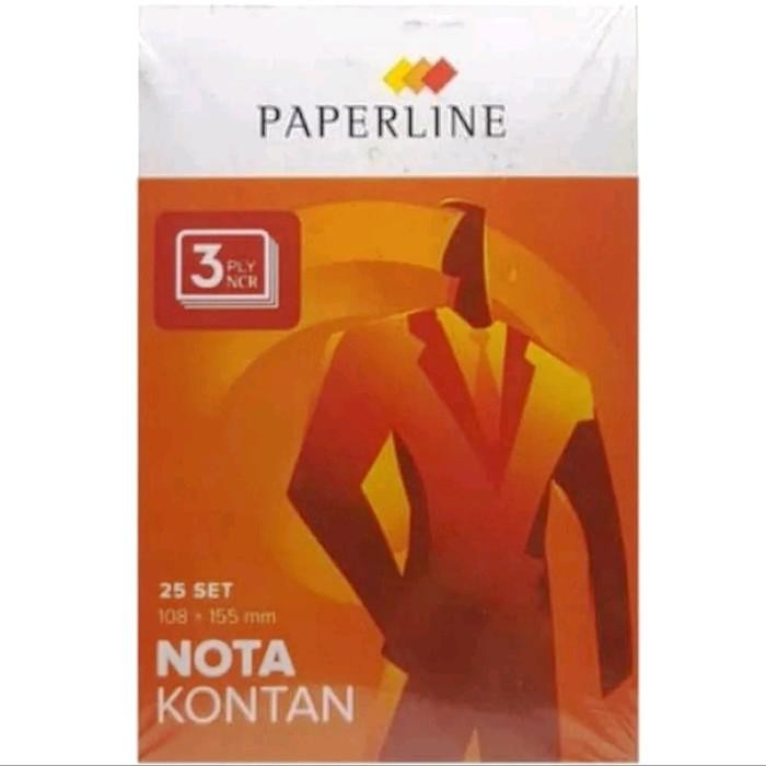 

Nota, Bon Kontan 3 Play Paperline 1 Pack 10 Nota #Gratisongkir