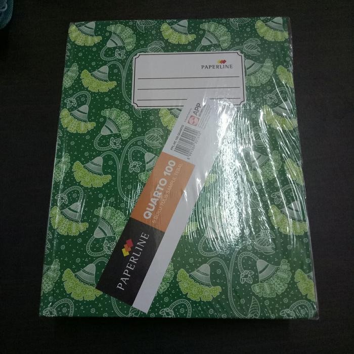 

Hardcover Kwarto Paperline 100 Sheet #Gratisongkir