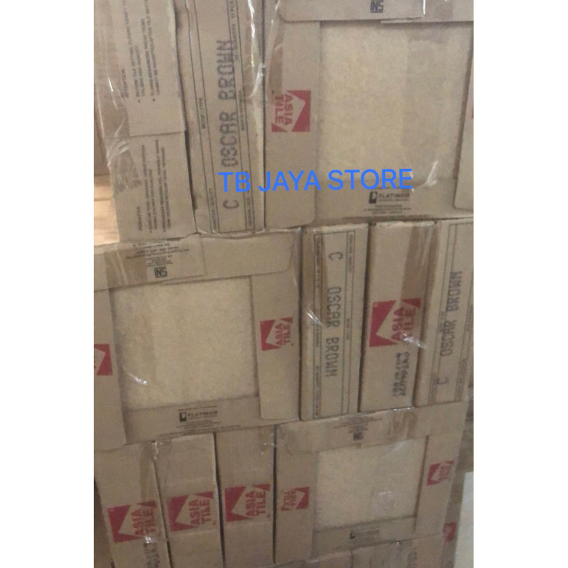 KERAMIK KASAR 30x30 MODEL BATU ASIA TILE OSCAR BLACK GREY BROWN