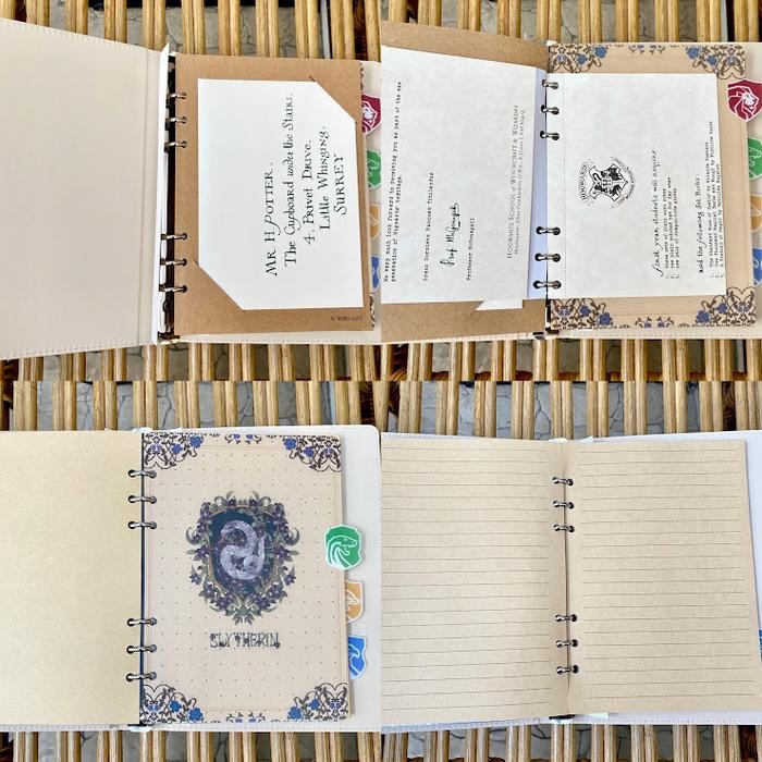 

Notebook Journal Set Binder Harry Potter Premium Agenda Notes Buku Jurnal Catatan Harpot Diary