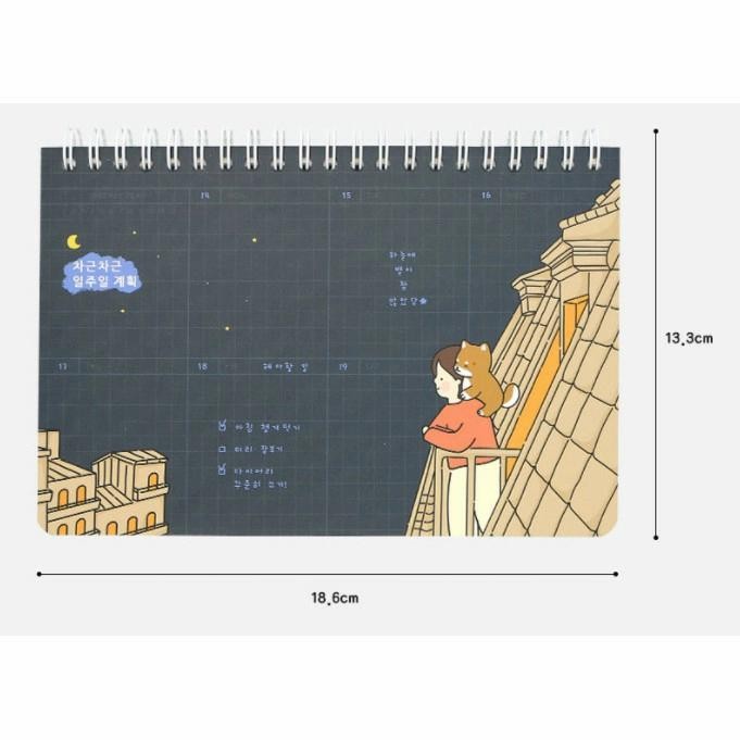 

Diary Planner Korea Pinkfoot #Gratisongkir