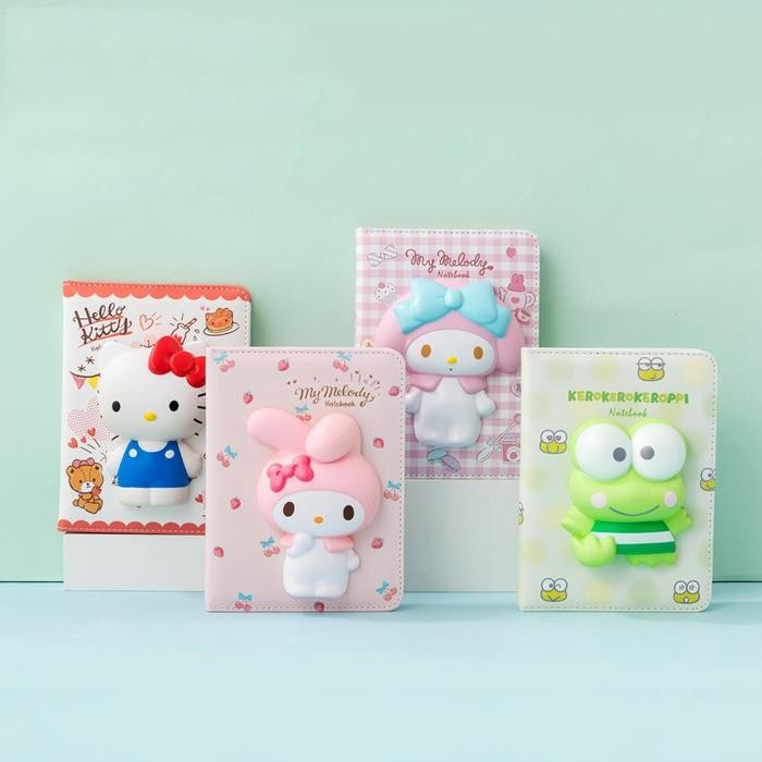 

Buku Diary Free Squishy Binder Jurnal Planner Anak Notebook Memo Korea #Gratisongkir