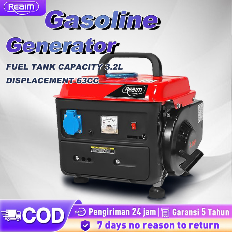 NEW PRODUCT REAIM MESIN GENSET 2000 WATT MESIN POWER GENERATOR GENSET BENSIN/GENSET LISTRIK