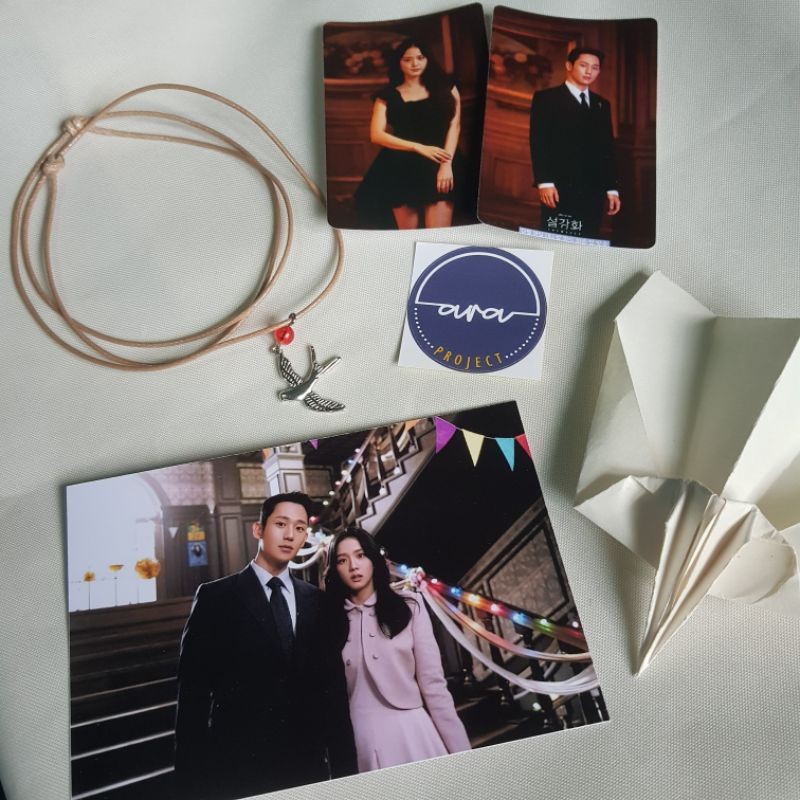 KALUNG TALI DRAKOR SNOWDROP JISOO