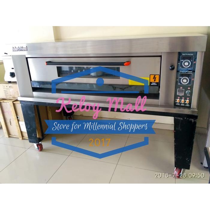 Oven Gas Roti 3 Tray Otomatis BakerS Friend
