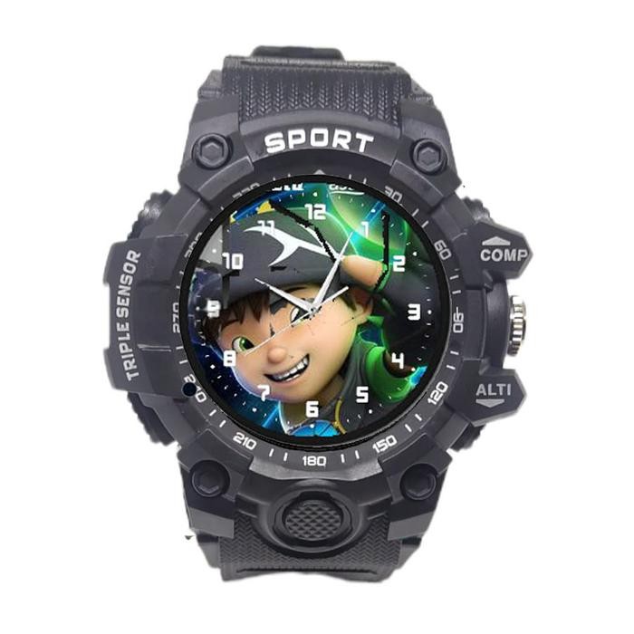 BERGARANSI JAM TANGAN ANAK BOBOIBOY HALILINTAR TERBARU BOBOIBOY GALAXY BOBOIBOY AIR KARAKTER KARTUN