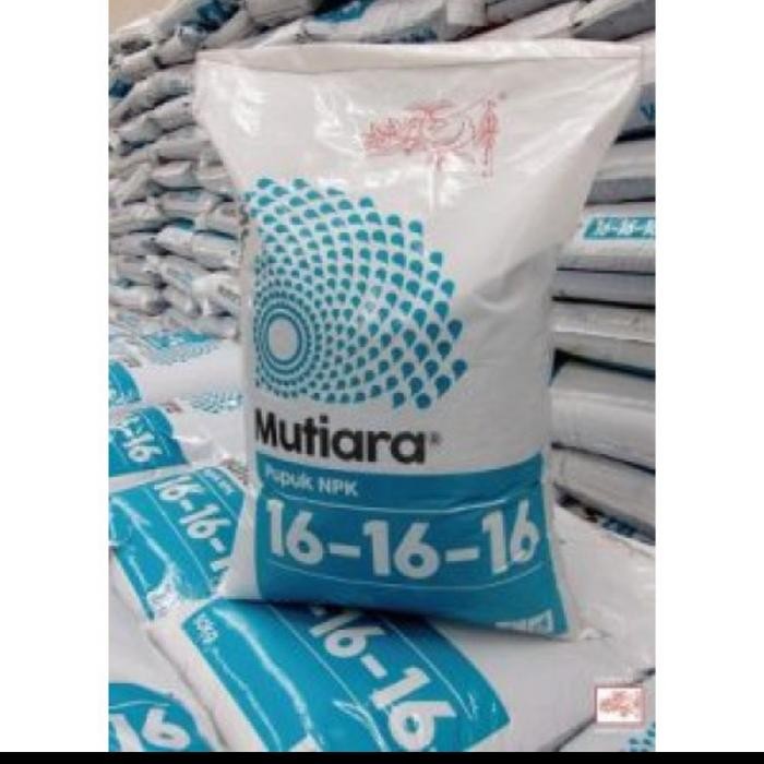 Pupuk NPK Mutiara 16 16 16 [Kemasan Pabrik] - 50 Kg