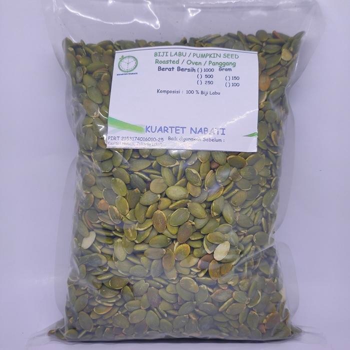 

1000gr Roasted Pumpkin Seed - Biji Labu Kupas - Oven - Matang