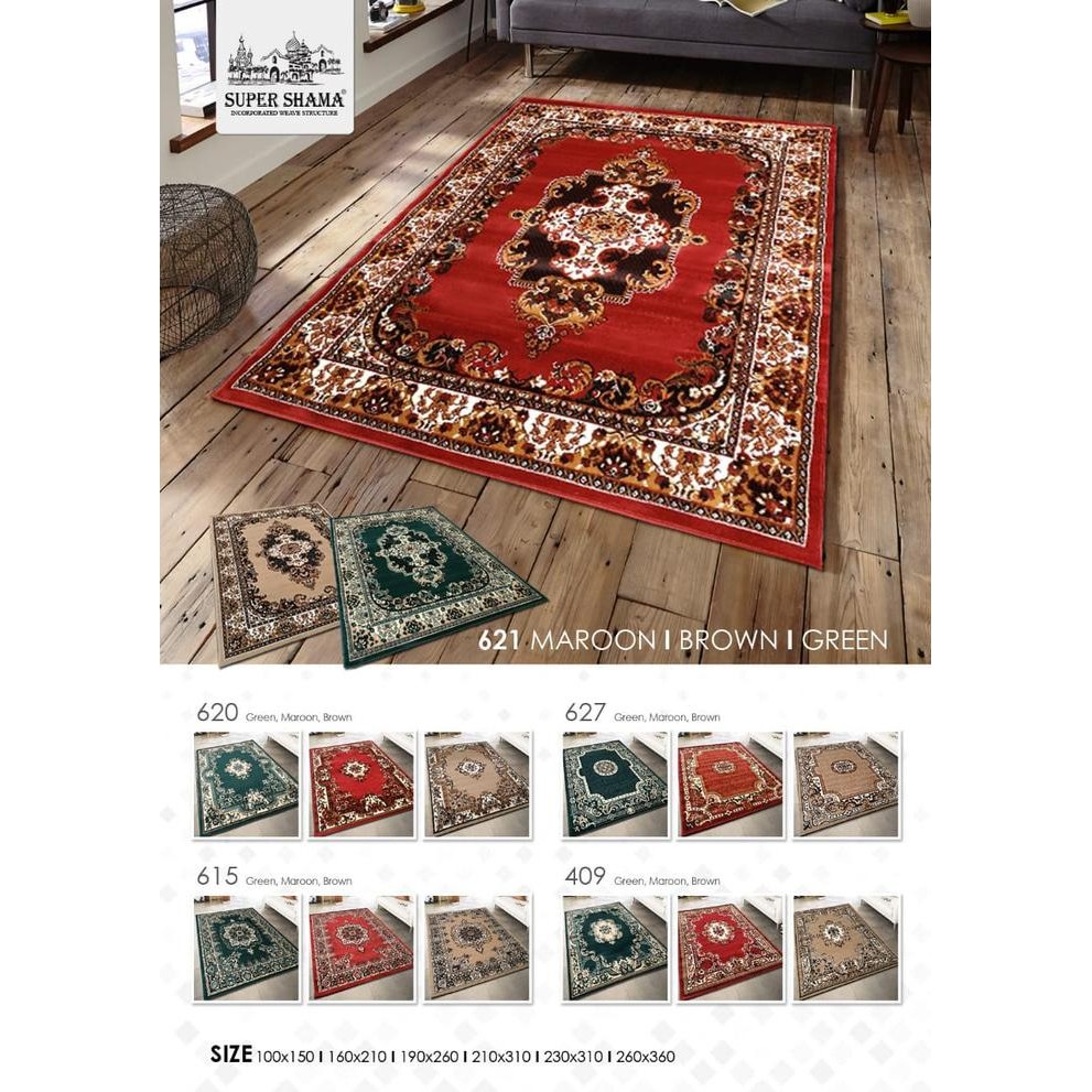 Karpet Classic Super Shama JUMBO 230 x 310