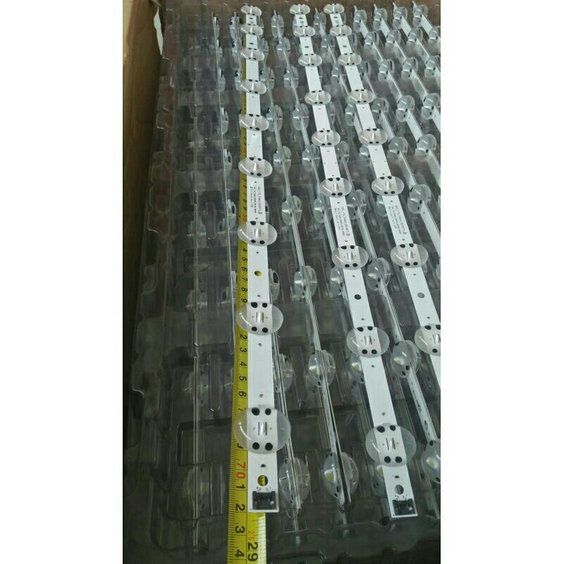 Lampu Backlight 9 Kancing 6 volt - Backlight TV LG - BL Mata Besar - BL Bagong - Backlite kodok 9