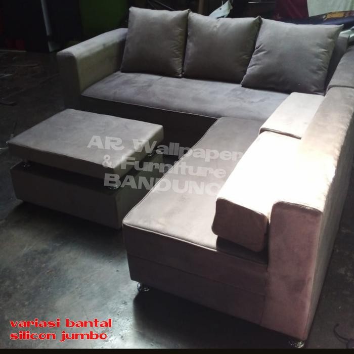 Kursi Sofa Minimalis Leter L