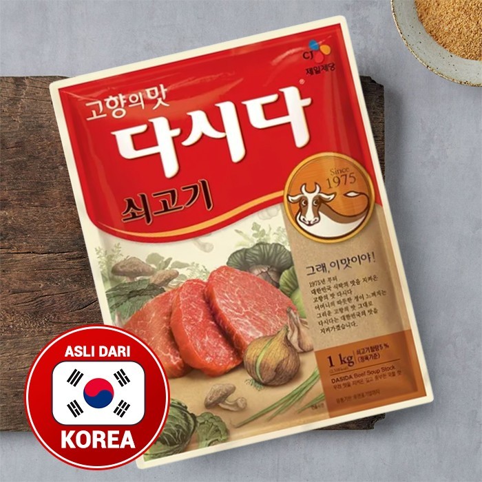 

Promo Terlaris CJ Soup Stock Sogogi Dashida 1kg Ready