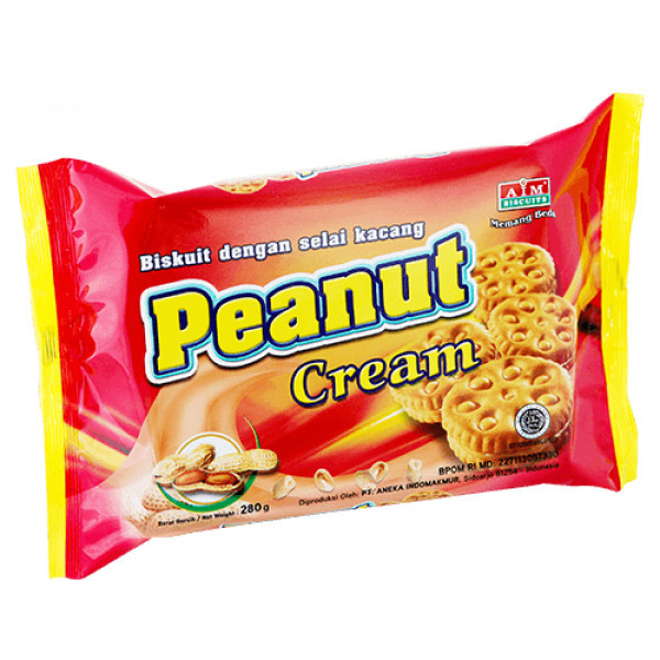 

AIM BISCUIT PEANUT CREAM 280 GR 8999918451368