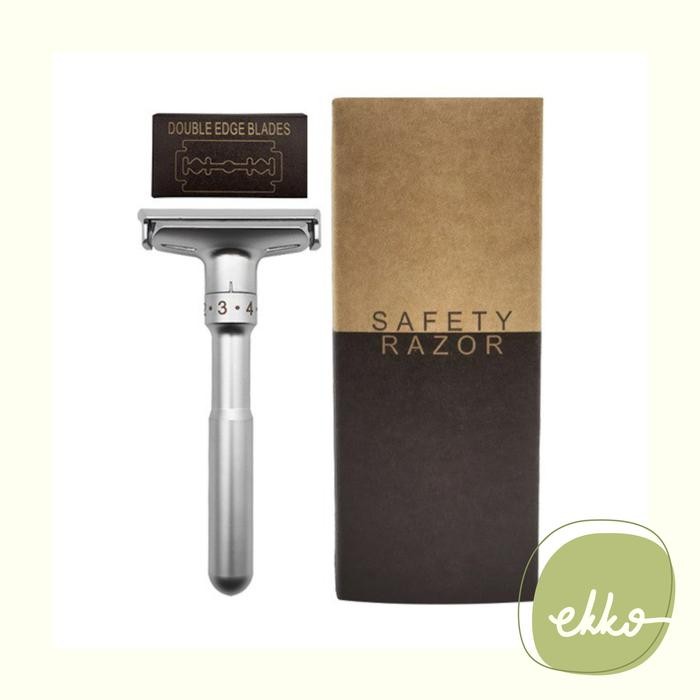Safety Razor (QSHAVE) / Double Edge Razor / Alat Cukur Eco Friendly