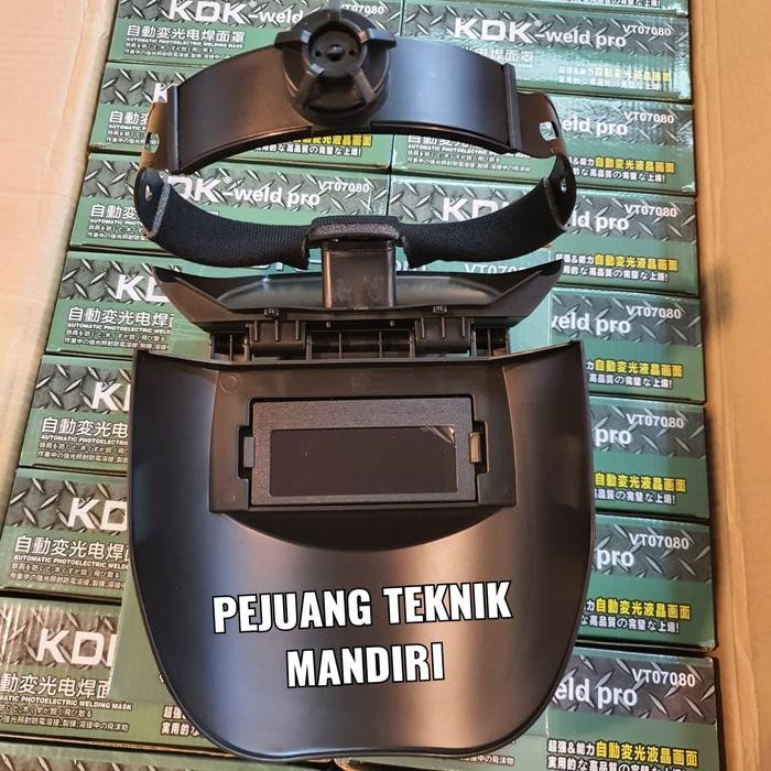 TOPENG LAS OTOMATIS KDK / KEDOK LAS AUTO KDK / HELM LAS OTOMATIS KDK