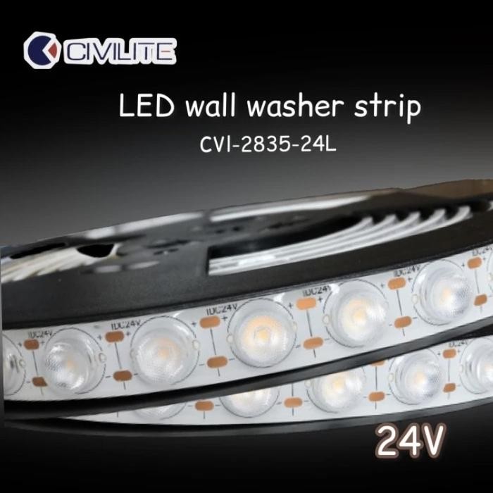 Lampu LED Strip Wall Washer Civilite DC 24V wall washer 24v 5 meter