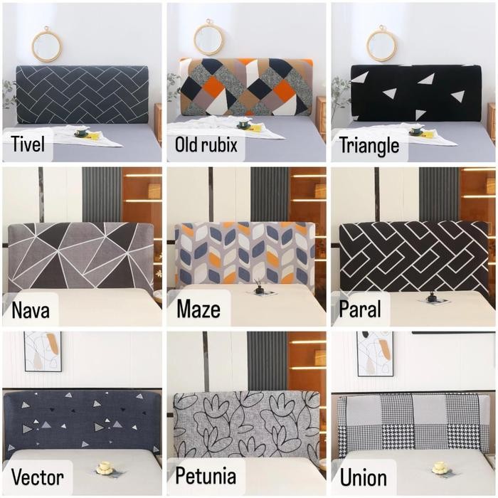 sarung sandaran kasur / pelindung sandaran kasurr / cover sandaran kasur ELASTIS