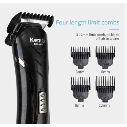KM-1419 Mesin Cukur Kemei Clipper 3 in1 Alat Cukur Rambut arger 1419