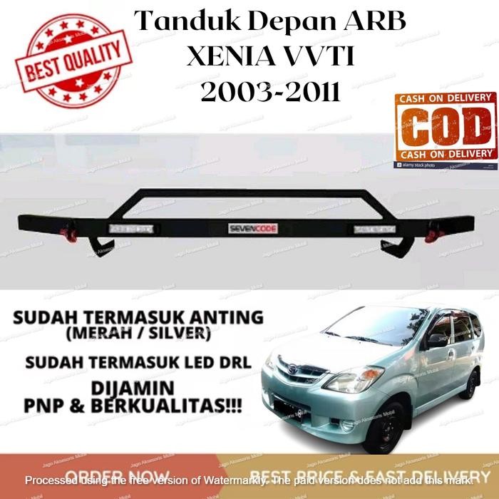 BUMPER BESI DEPAN BELAKANG PELINDUNG BEMPER MOBIL XENIA VVTI 2003-2011