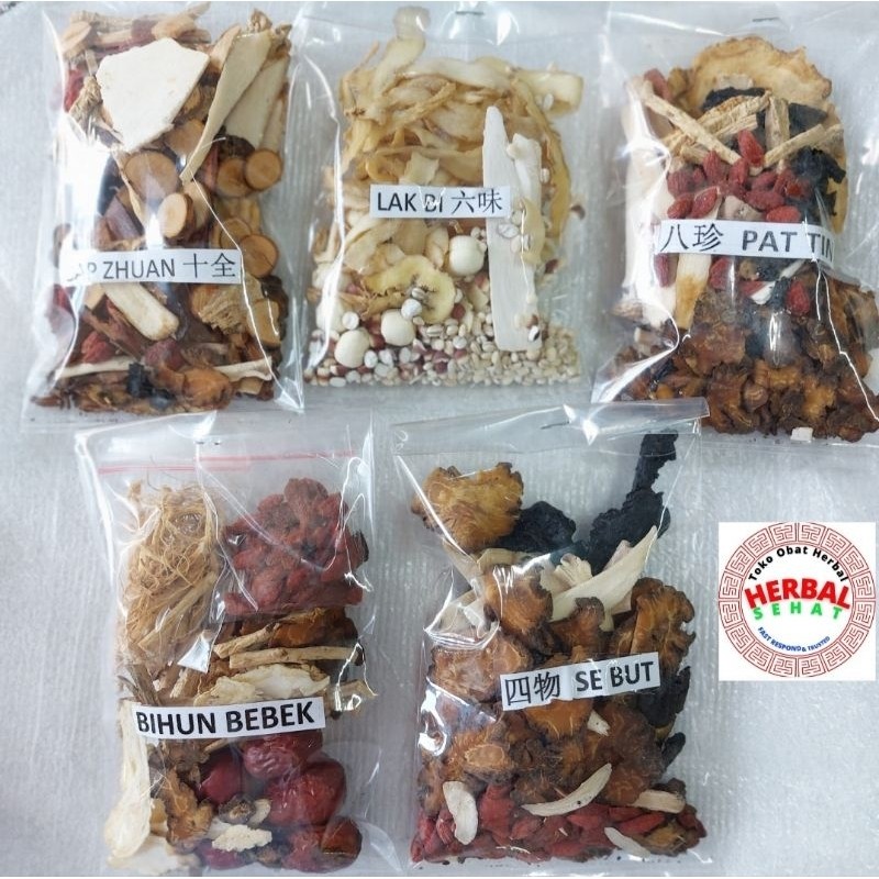 

Obat Tim Ayam / Pat Tin Ba Zhen / Cap Chuan / Lak Bi Lakbi / Se But Sebut Bakut Teh PREMIUM