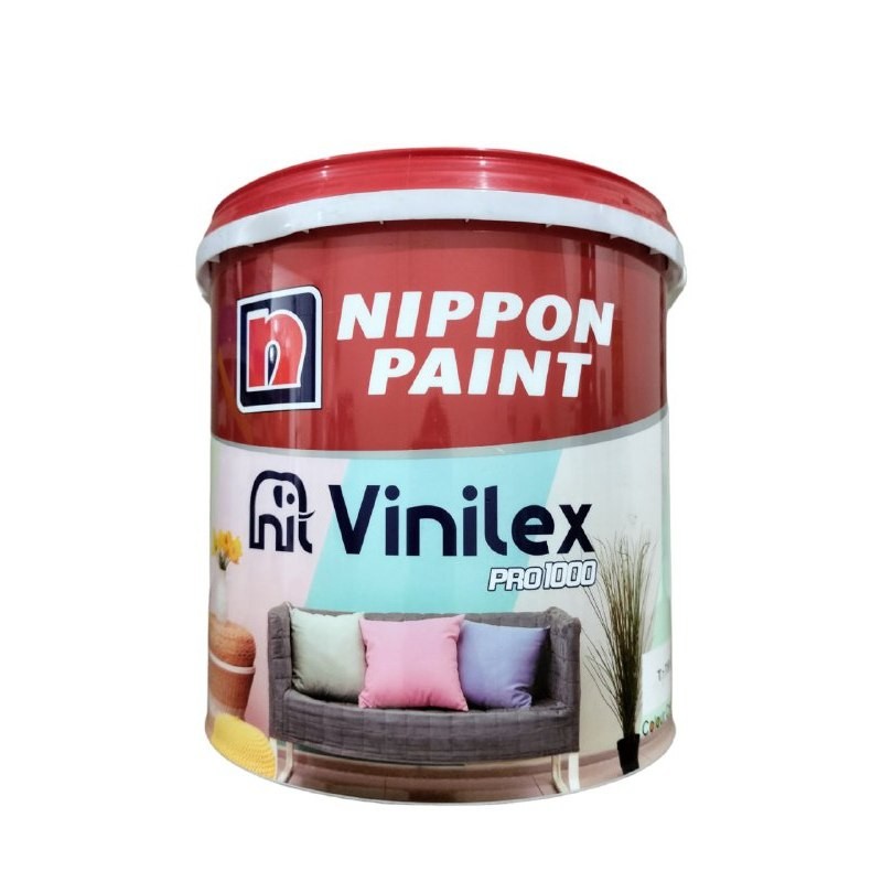 Cat Tembok Vinilex Pro (4,5 Kg) Nippon Paints / Cat Nippon Paints Vinilex Pro 4,5 Kg