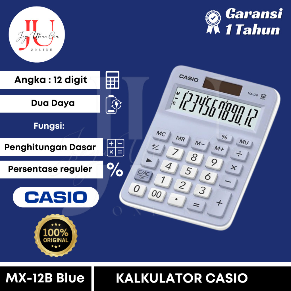 

Kalkulator Casio MX 12B Original