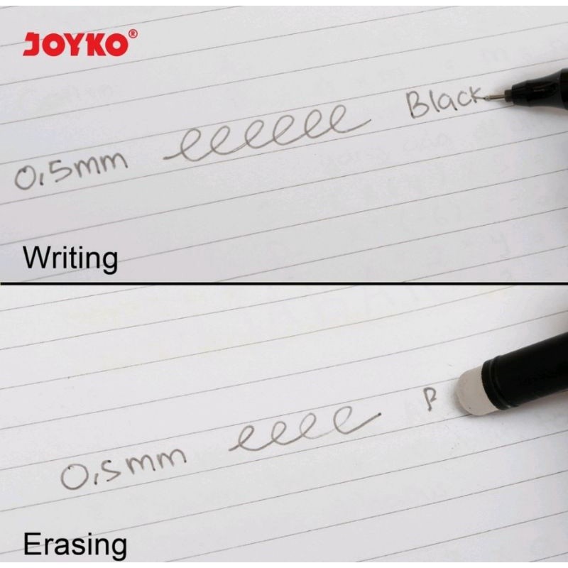 

Pulpen Gel Bisa Dihapus Joyko GP-321 Shokyo 3 Erasabel ( 1 Pack / 12 Pcs )