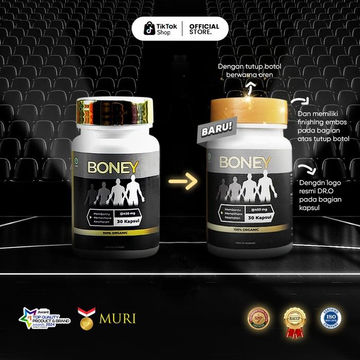 

BARANG TERLARIS (LV) Boney Bundling Susu dan Kapsul SPECIAL LIVE - Membantu Menutrisi Tulang Isi 30