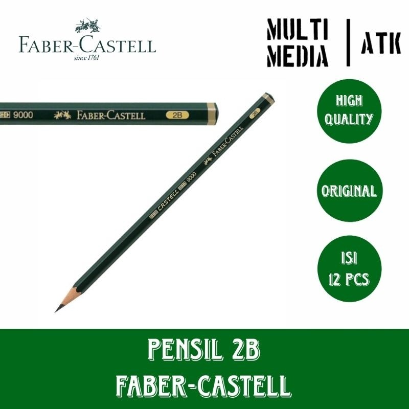 

[ORIGINAL] PENSIL / PENCIL 2B FABER-CASTELL ASLI