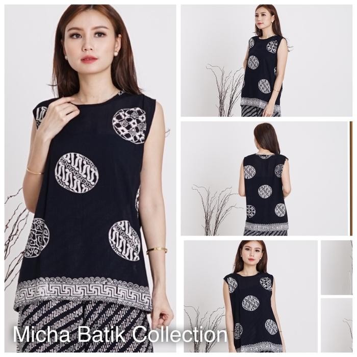 Atasan Batik Tank Top