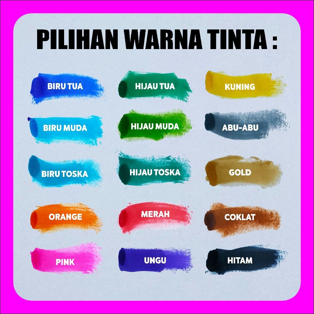 

Cetak stempel flash custom PERSEGI PANJANG Stempel tinta otomatis tinggal pakai