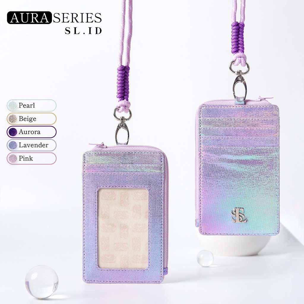 

SL.ID Dompet Lanyard Id Card Holder Gantungan Name Tag Hologram - Aura Series