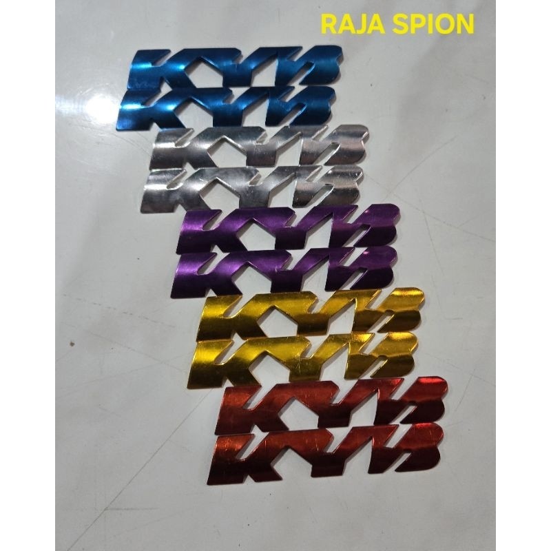 EMBLEM LOGO KAYABA ALUMINIUM/EMBLEM LOGO KAYABA LOGAM