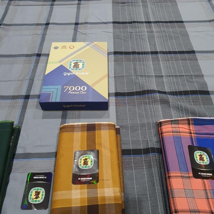 Sarung Gajah Duduk 7000 Benang Premium Class Terbaru