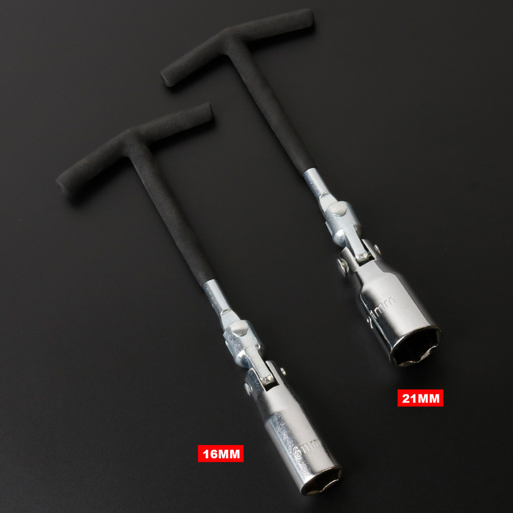 JLD KUNCI BUSI FLEKSIBEL KUNCI SOK BUSI FLEXIBEL 16MM/21MM KUNCI BUSI SOK SPARK PLUG SOCKET T-HANDLE