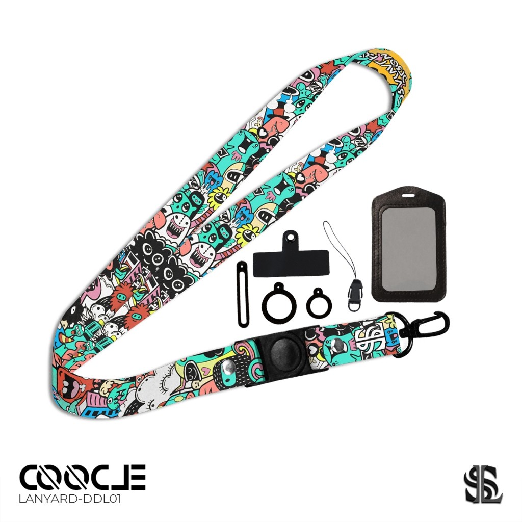 

SL.ID Lanyard Id Card Holder Printing - Doodle Series DDL-01