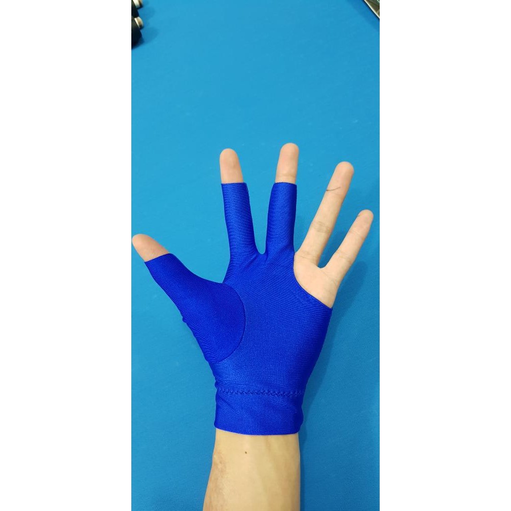 Glove Billiard Partners - Blue Billiard Glove