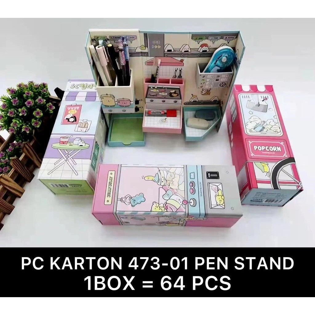 

Tempat Pensil Kotak Pensil Kode Model Karton D 473 530