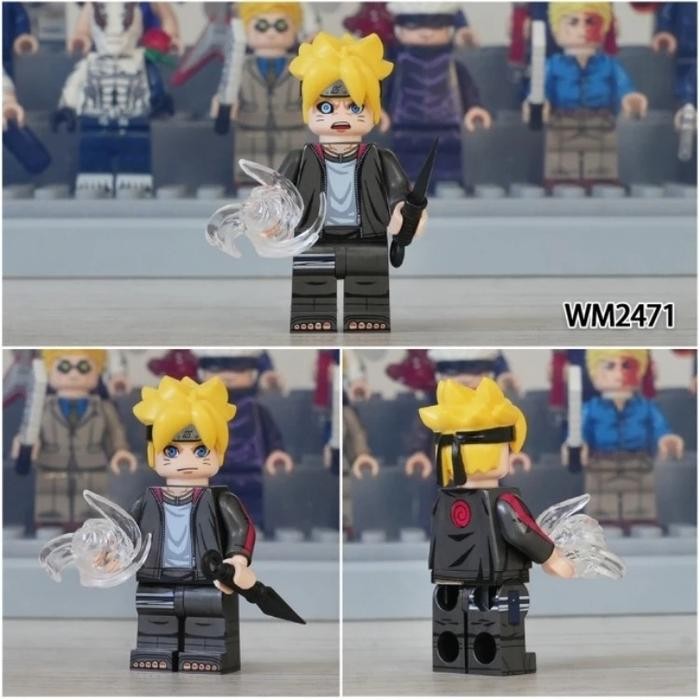 ..... Minifigure Brick Naruto Boruto Mitsuki Sarada Termurah