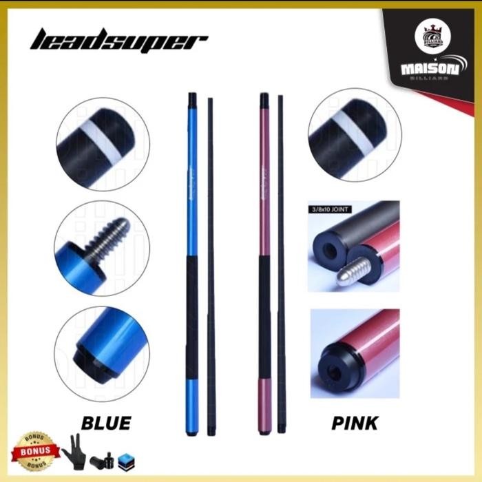 Stick billiard leadsuper carbon - stik billiard leadsuper carbon shaft