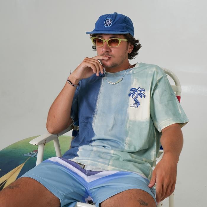 BEST SELLER Hoi Polloy - T-Shirt Kaos Palm Slay Tie Dye (Multicolor)