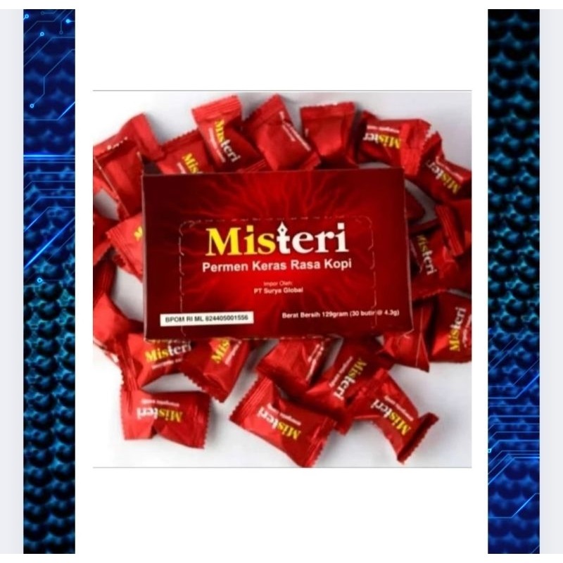 

Lovely Back - Misteri Original Candy 1 Box 30 Pcs Permen Misteri