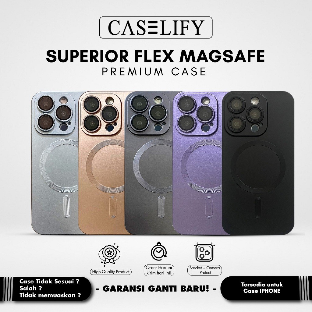 Mex - CASELIFY SUPERIOR FLEX MAGSAFE CASE IPHONE X XR 11 12 13 14 15 PRO MAX PLUS
