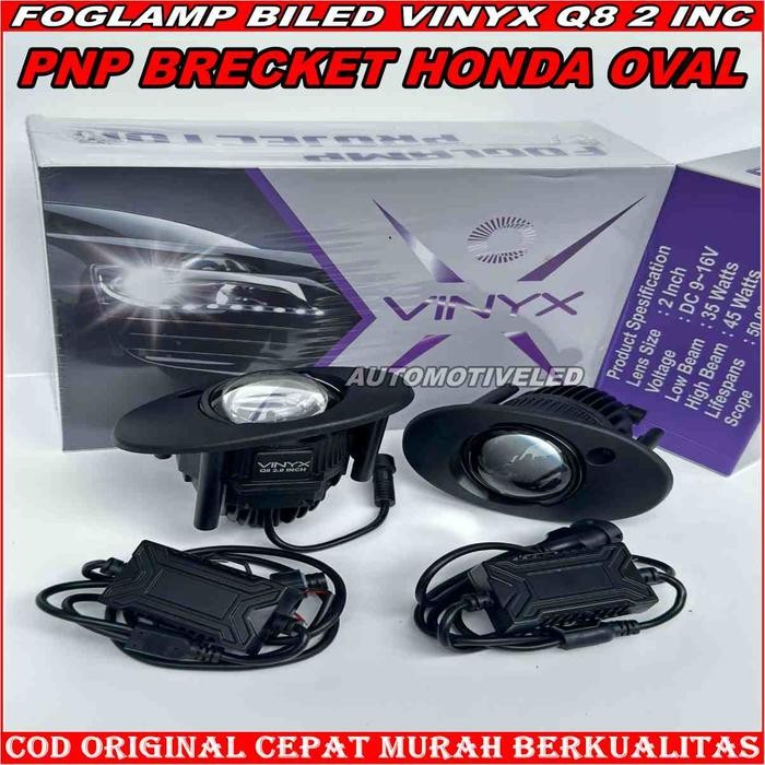 Original Biled Foglamp Projie Foglamp Projector Biled Vinyx Q8 3 Warna 2 Inch Lampu Kabut Projie